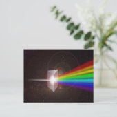 Carte Postale spectre de couleur de prisme (Debout devant)