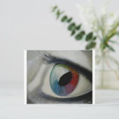 Carte Postale Spectre des Yeux (Debout devant)