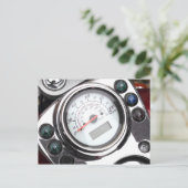 Carte Postale Speedomètre moto (Debout devant)