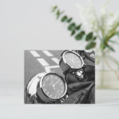 Carte Postale Speedomètre Moto Classique (Debout devant)