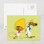 Carte Postale SPEEDY GONZALES™ et Slowpoke (Devant / Derrière)