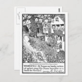 Carte Postale Speedy Snail on Wheels (Devant / Derrière)