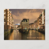 Carte Postale Speicherstadt, Hambourg (Devant)