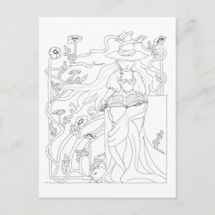 Carte Postale Spellbook