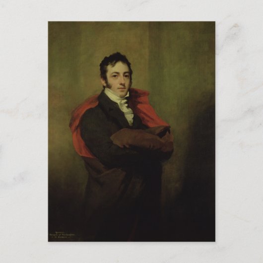 Carte Postale Spencer, 2e marquise de Northampton, 1821 (Devant)