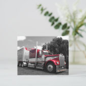 Carte postale Spencer Kenworth W900A (Debout devant)