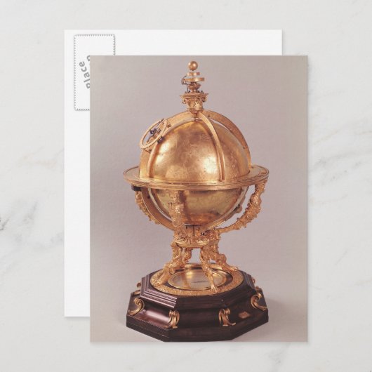 Carte Postale sphère céleste, c.1580 (Devant / Derrière)