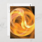 Carte Postale Sphère d'or (Devant / Derrière)