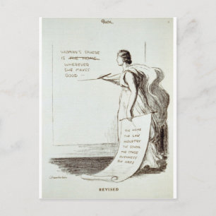 Carte Postale Sphère féminin révisé