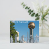 Carte Postale sphère solaire à knoxville tennessee (Debout devant)