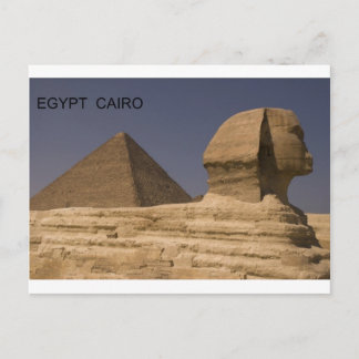 Carte Postale Sphinx de l'Egypte le Caire Gizeh (St.K)