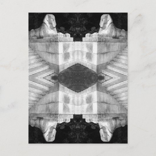 Carte Postale Sphinx de Londres (Devant)