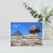 Carte Postale sphinx pyramide (Debout devant)