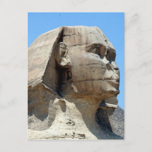 Carte Postale sphinx sans nez