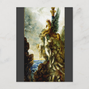 Carte Postale Sphinx victorieux par Gustave Moreau