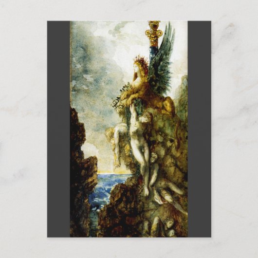 Carte Postale Sphinx victorieux par Gustave Moreau (Devant)