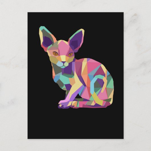 Carte Postale Sphynx Cat Toxits For Women And Men Sphynx Cat (Devant)