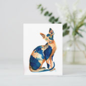 Carte Postale Sphynx Chat 6 (Debout devant)