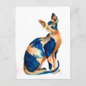 Carte Postale Sphynx Chat 6 (Devant)