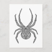 Carte Postale Spider Doodle (Devant)