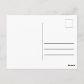 Carte postale Spider Halloween (Dos)