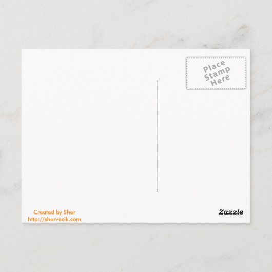 Carte postale Spider Web Happy Halloween (Dos)