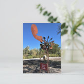 Carte Postale Spin a Happy Thought, Drôle Signe (Debout devant)