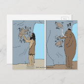 Carte postale "Spin préhistorique" (Devant / Derrière)