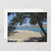 Carte Postale Spinalonga, Crète (Devant / Derrière)