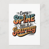 Carte Postale Spine Care Journey and Body Alignment (Devant)
