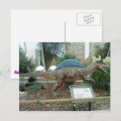 Carte postale Spinosaurus Dinosaur (Devant / Derrière)