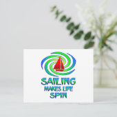 Carte Postale Spins de navigation (Debout devant)