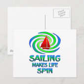 Carte Postale Spins de navigation (Devant / Derrière)