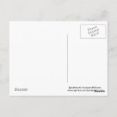 Carte Postale Spiral-fractal (Dos)