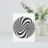 Carte Postale Spiral optique 3D (Debout devant)