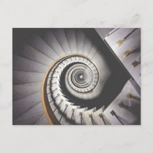 Carte Postale Spiral staircase