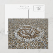 Carte Postale Spirale de galets (Devant / Derrière)