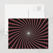 Carte Postale Spirale des trains : Art vectoriel : (Devant / Derrière)