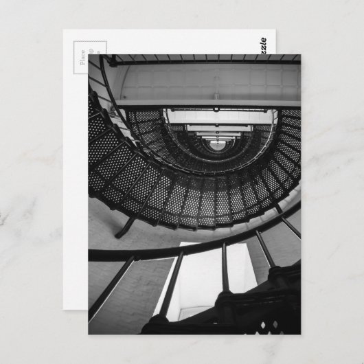 Carte Postale Spirale sans fin (Devant / Derrière)