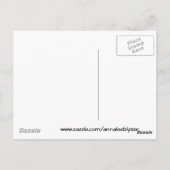 Carte Postale Spirale violette (Dos)