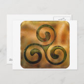 Carte Postale spirales célestes (Devant / Derrière)