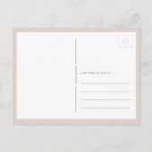 Carte Postale Spirales Exquises dans la Fête de Noël en Bronze (Dos)