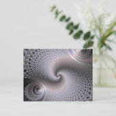 Carte Postale Spirales sans fin - Art Fractal (Debout devant)