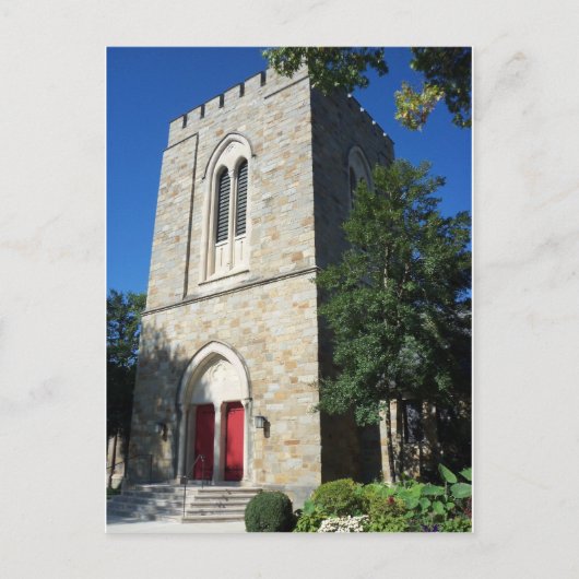 Carte Postale Spire de l'église (Devant)