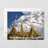 Carte Postale Spires of Wat Phra Kaew (Devant / Derrière)
