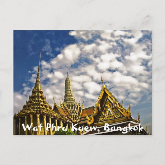Carte Postale Spires of Wat Phra Kaew (Devant)