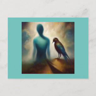 Carte Postale Spirit Animal Bluebird 1