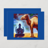 Carte Postale Spirit Animal Camel 3 (Devant / Derrière)