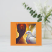 Carte Postale Spirit Animal Dove 4 (Debout devant)