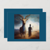 Carte Postale Spirit Animal Gazelle 2 (Devant / Derrière)